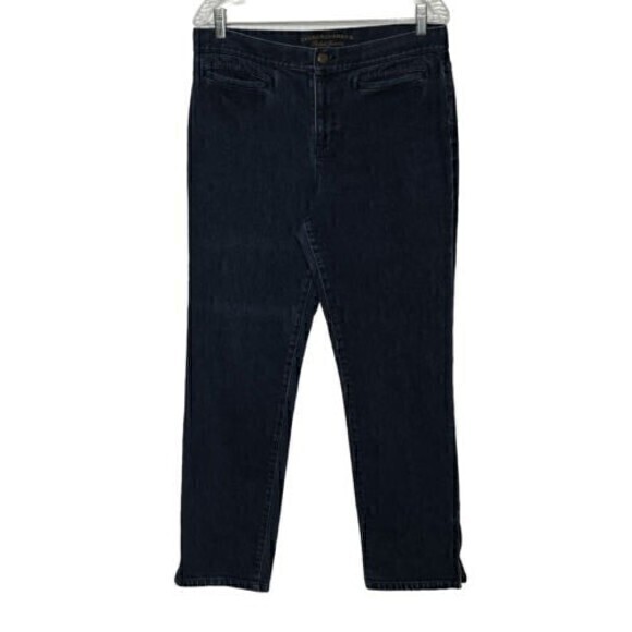 Lauren Jeans Co Ralph Lauren Jeans Womens Blue Zip Ankle Size 10 - Picture 8 of 8